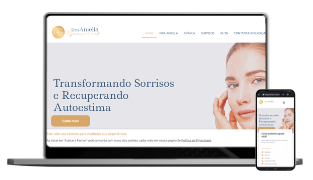 Criação de site profissional para clínica Dra Aniella Gonçalves